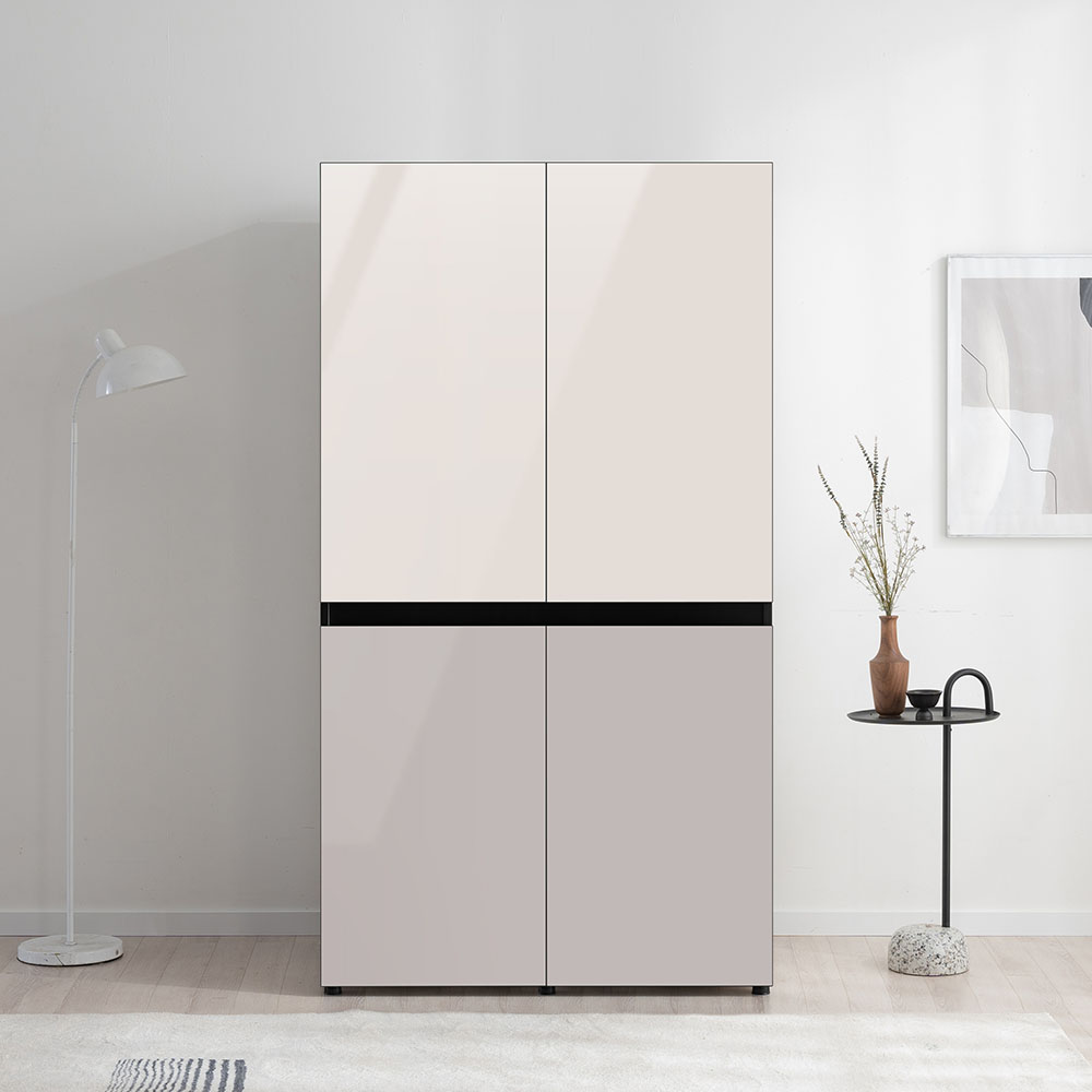 L010097 커스텀 4도어 홈카페 냉장고 주방수납장 1000(일반형)